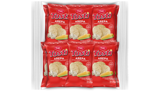 Tostiarepas 28gr X 12U